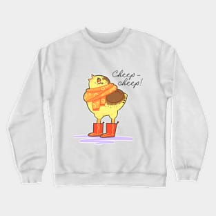 Autum chicken Crewneck Sweatshirt